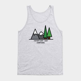 I'm not lost - just confused Tank Top